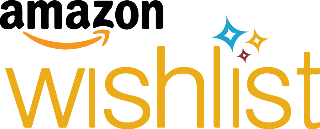 white and orange Amazon logo